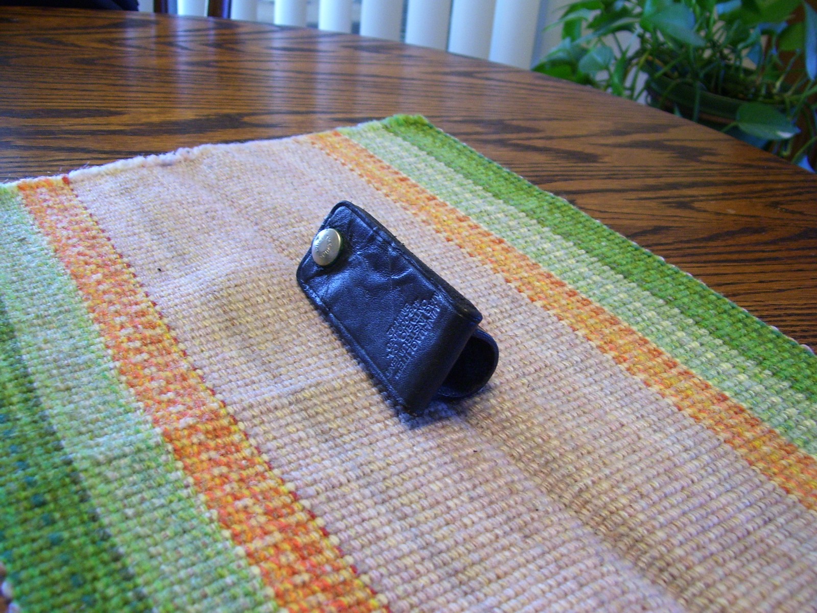 Mini-Maglite Mag Instrument Black BW Leather Mini Maglite Flashlight Holder