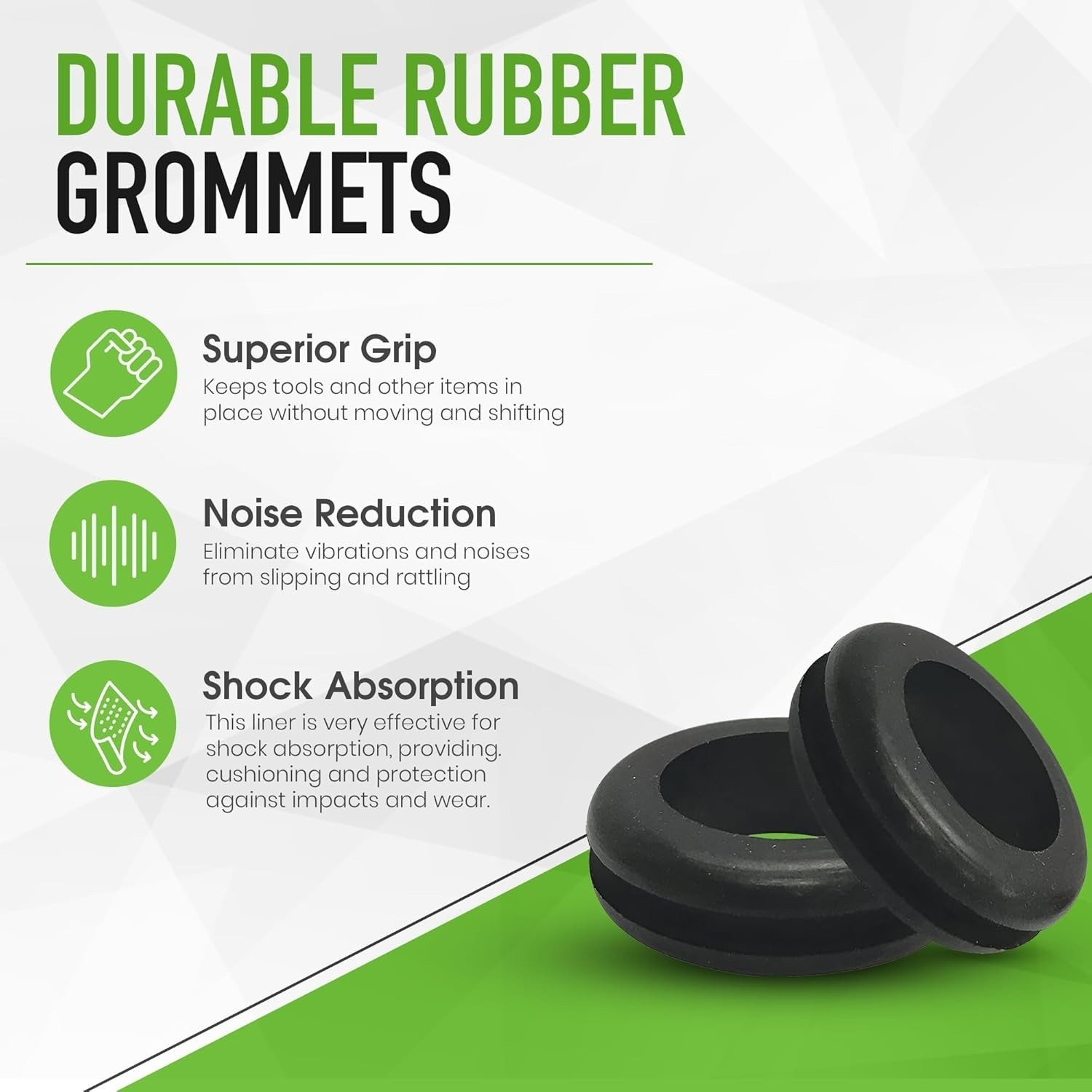 RSW 200PCS Rubber Grommet Kit Assorted Sizes – Rubber Rings Wiring Kit
