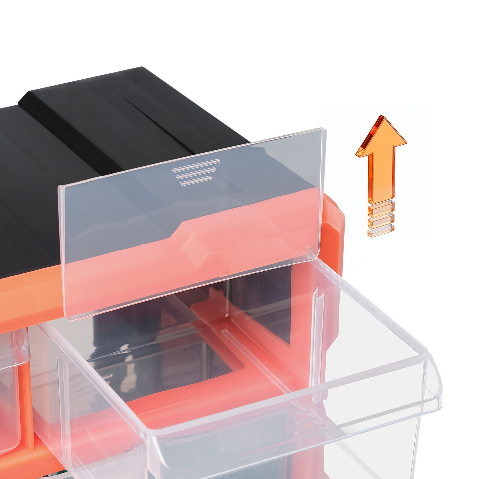 Uimoso 39-Drawer Plastic Storage Organizer Cabinet for Parts and Tools
