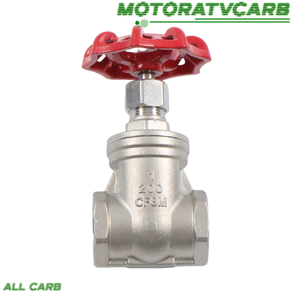 ALL-CARB 1″ NPT 304 Stainless Steel DN25 Female Threaded Rotary Globe Valve