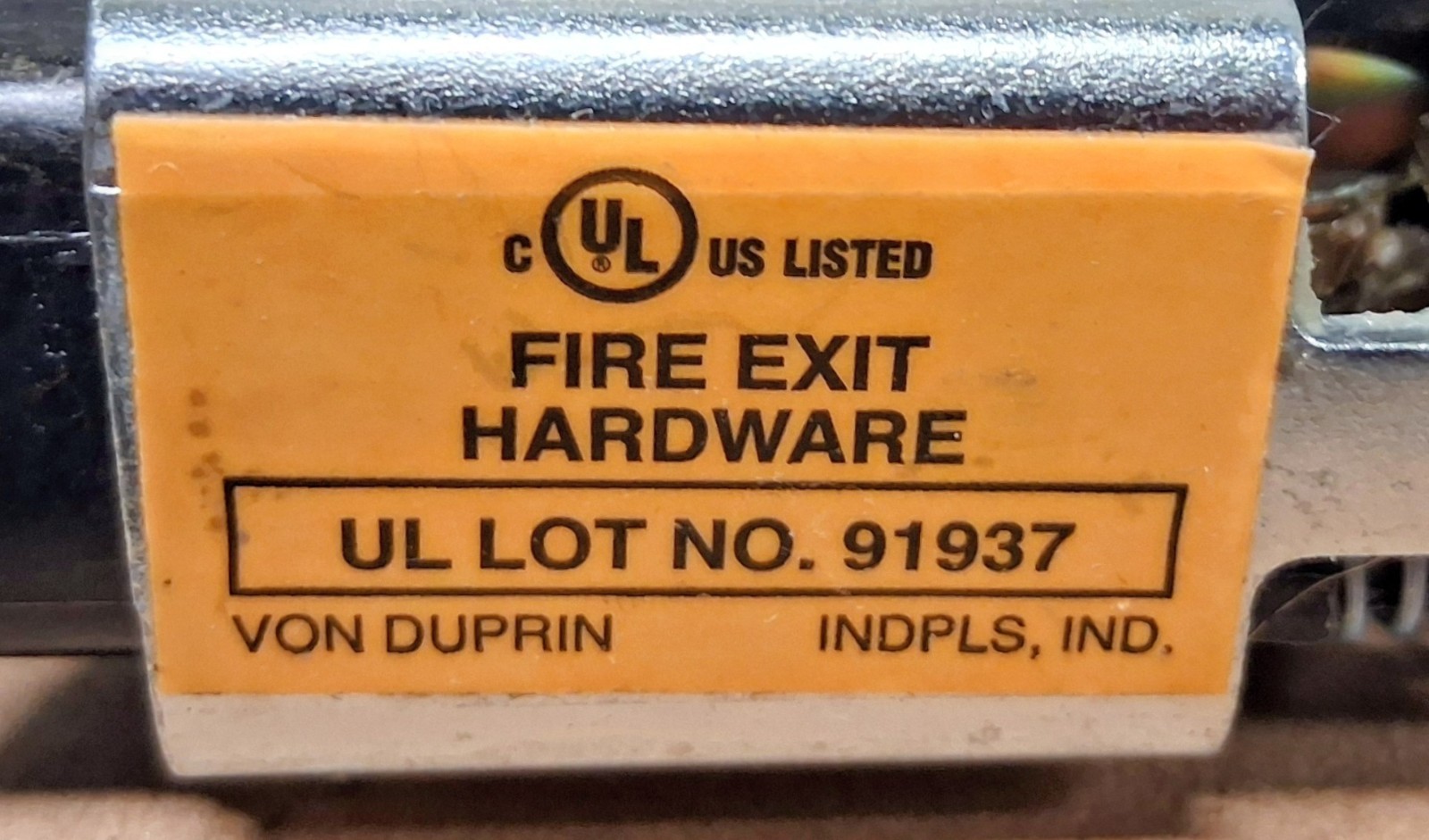 LOT OF 3- Von Duprin 2227/9927, Top Latches, 0520, 110052-00, 27 Top, NEW*****