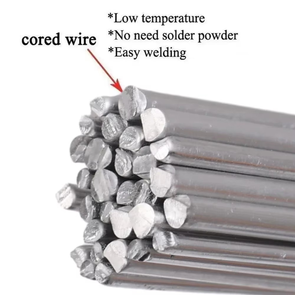 20-Pack Low Temperature Aluminum Welding Rods – Easy Melt No-Flux Solder Sticks
