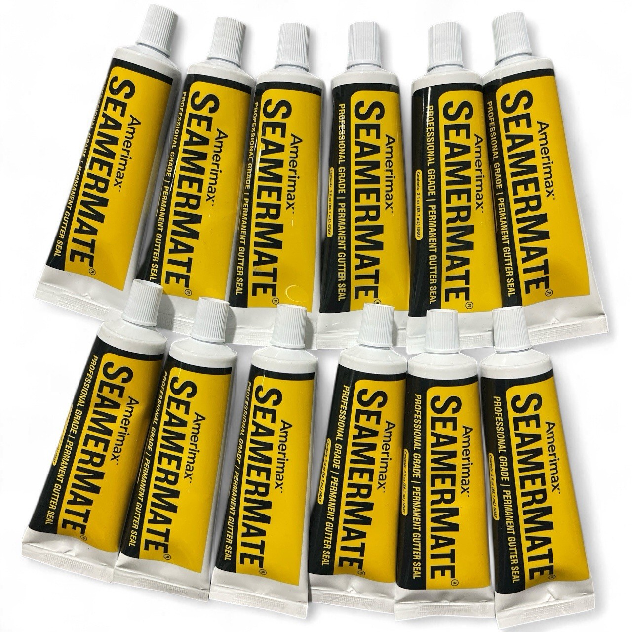 Amerimax SeamerMate Professional Grade Permanent Gutter Seal (Lot Of 12) UZ