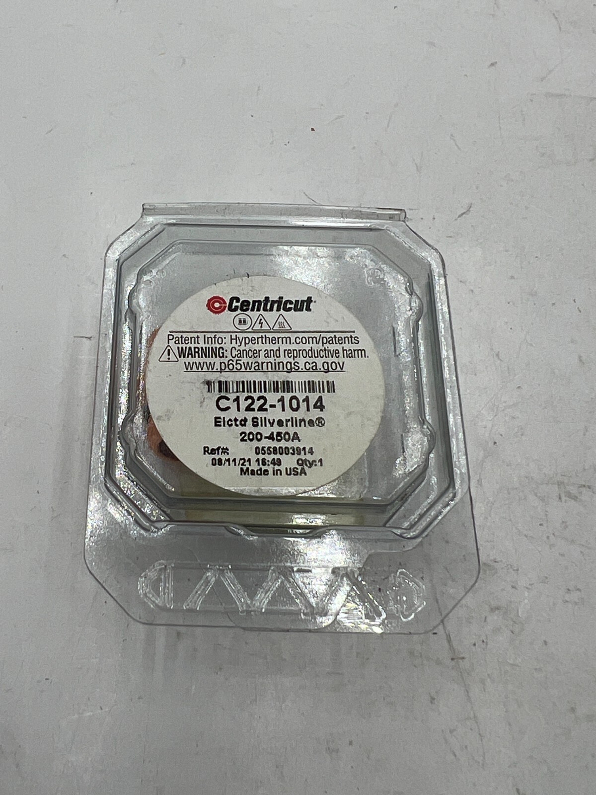 Centricut C122-1014 200-450A Silverline Electrode