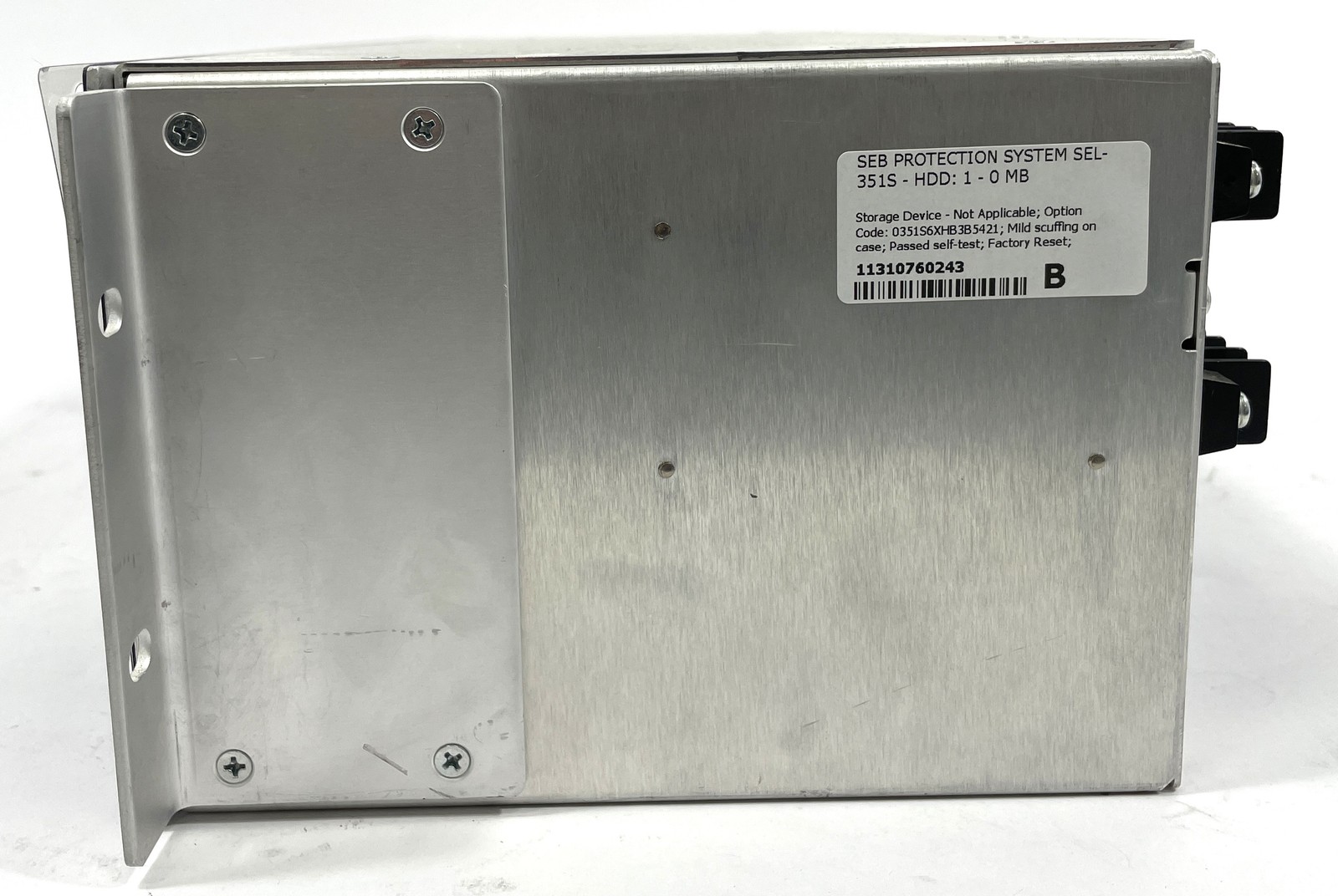 Schweitzer Engineering SEL-351S Protection System 0351S6XHB3B5421