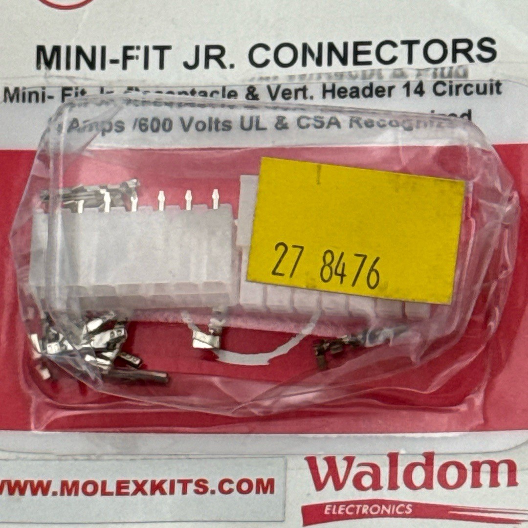 Molex 76650-0088 Mini-Fit Jr Connector Kit 14 Circuit BR8469