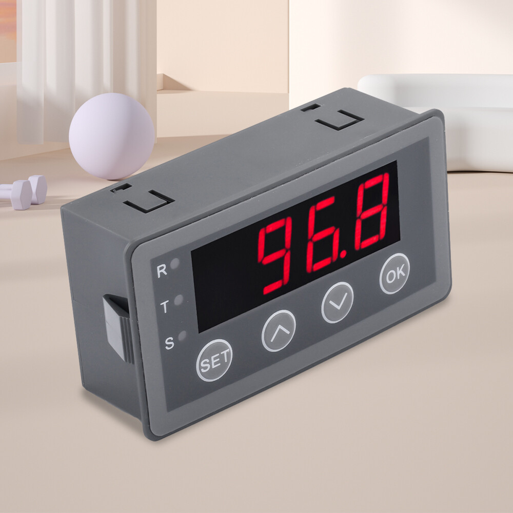 0-10V 0-20mA 2-10V 4-20mA 4-Wire Analog Input (Reception) Display Meter DC 8~25V