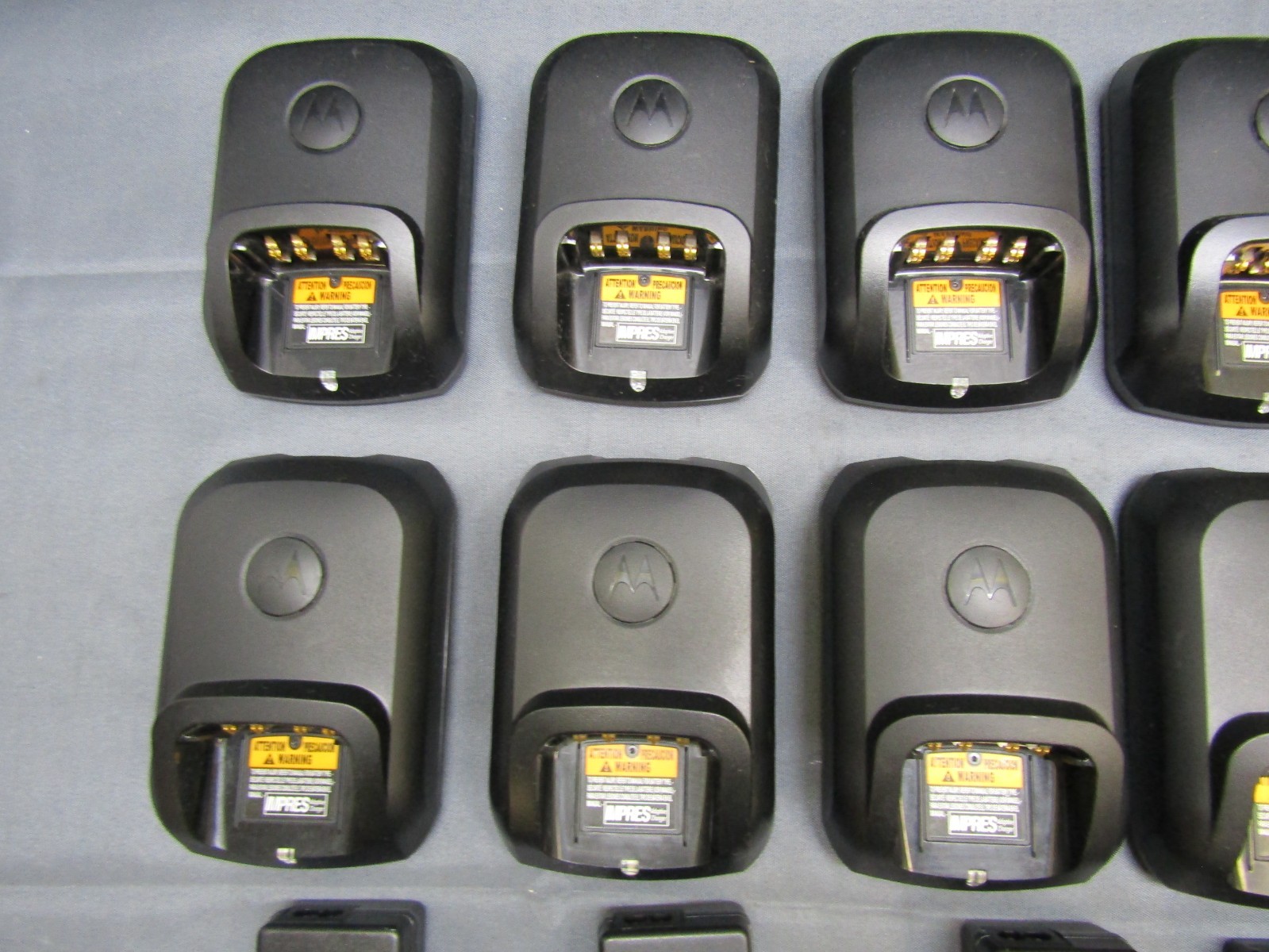 Lot of TEN Motorola Impres Charger WPLN4243 A For XPR6550 3500 Two Way Radios
