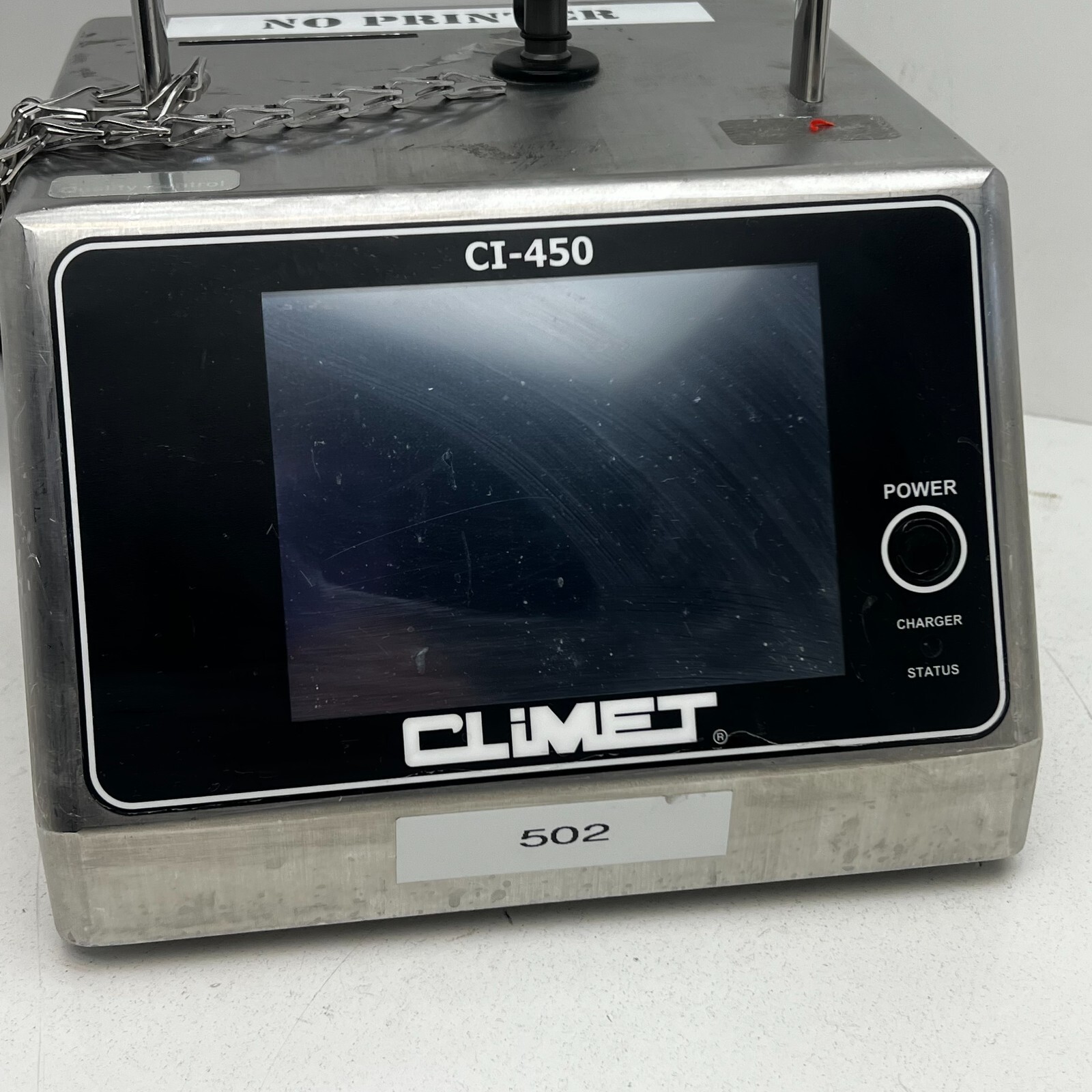 Climet CI-450 Cleanroom Portable Airborne Particle Counter, See Details