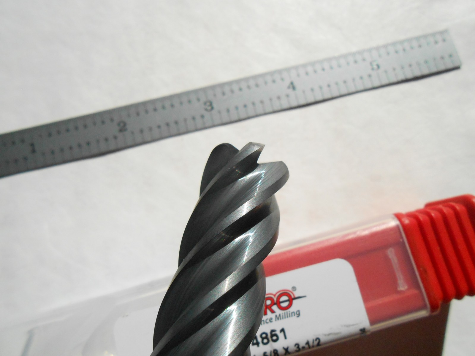 NEW ACCUPRO USA 5/8″ D. X 1-5/8″ LOC X 3-1/2″ L X .120″CR CC 5FL CARBIDE ENDMILL