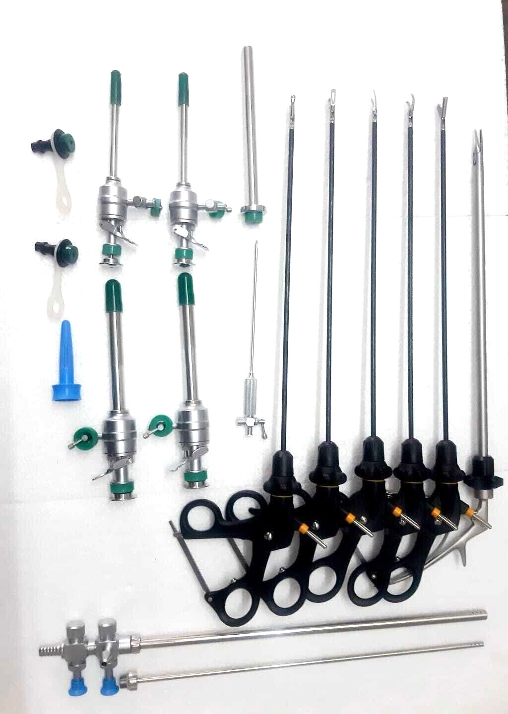 ADDLER LAPAROSCOPIC SURGERY SET LAPAROSCOPY ENDOSCOPY INSTRUMENTS 16PCS