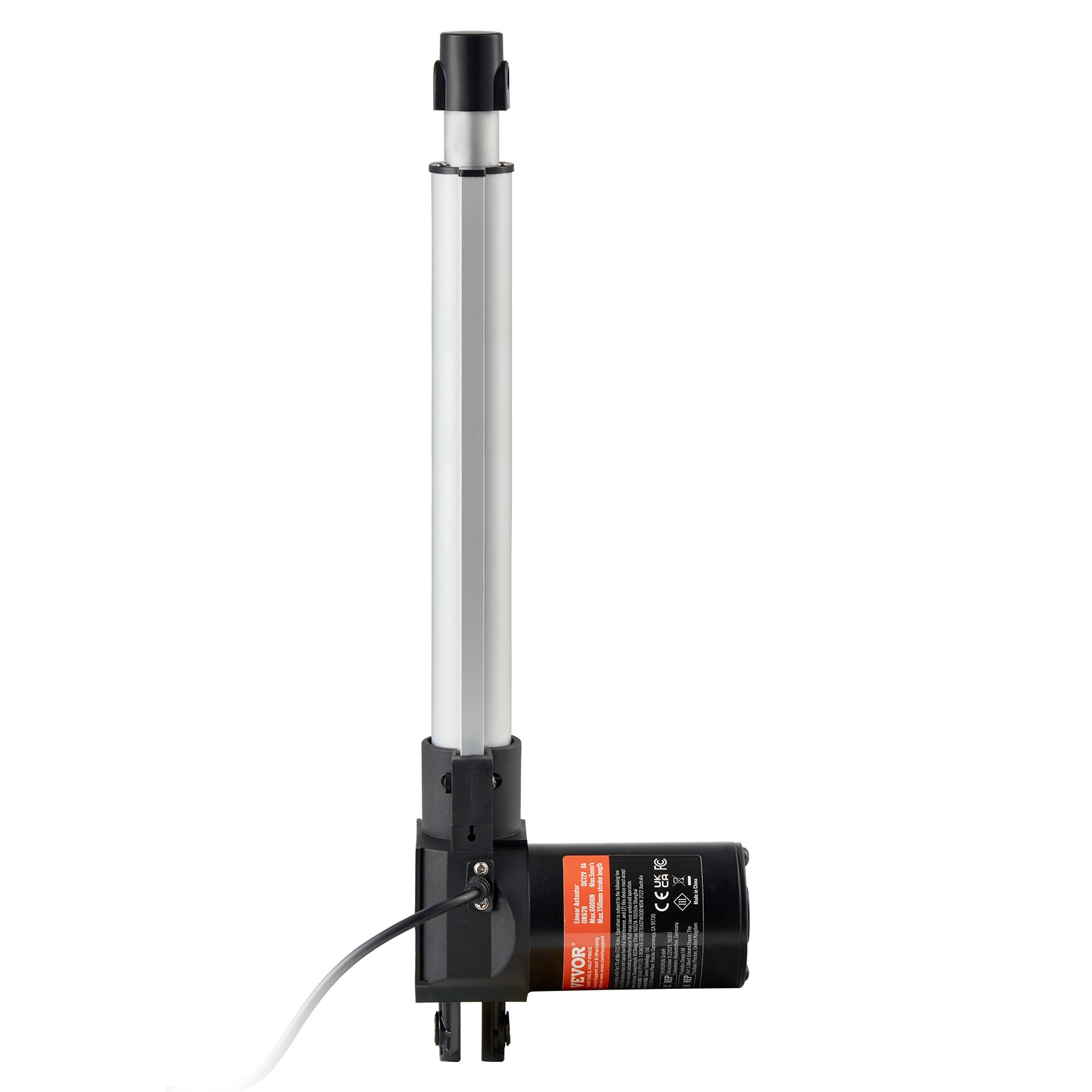 VEVOR Linear Actuator 12V 10In Heavy Duty 1320lbs/6000N 0.19″/s IP44 Protection