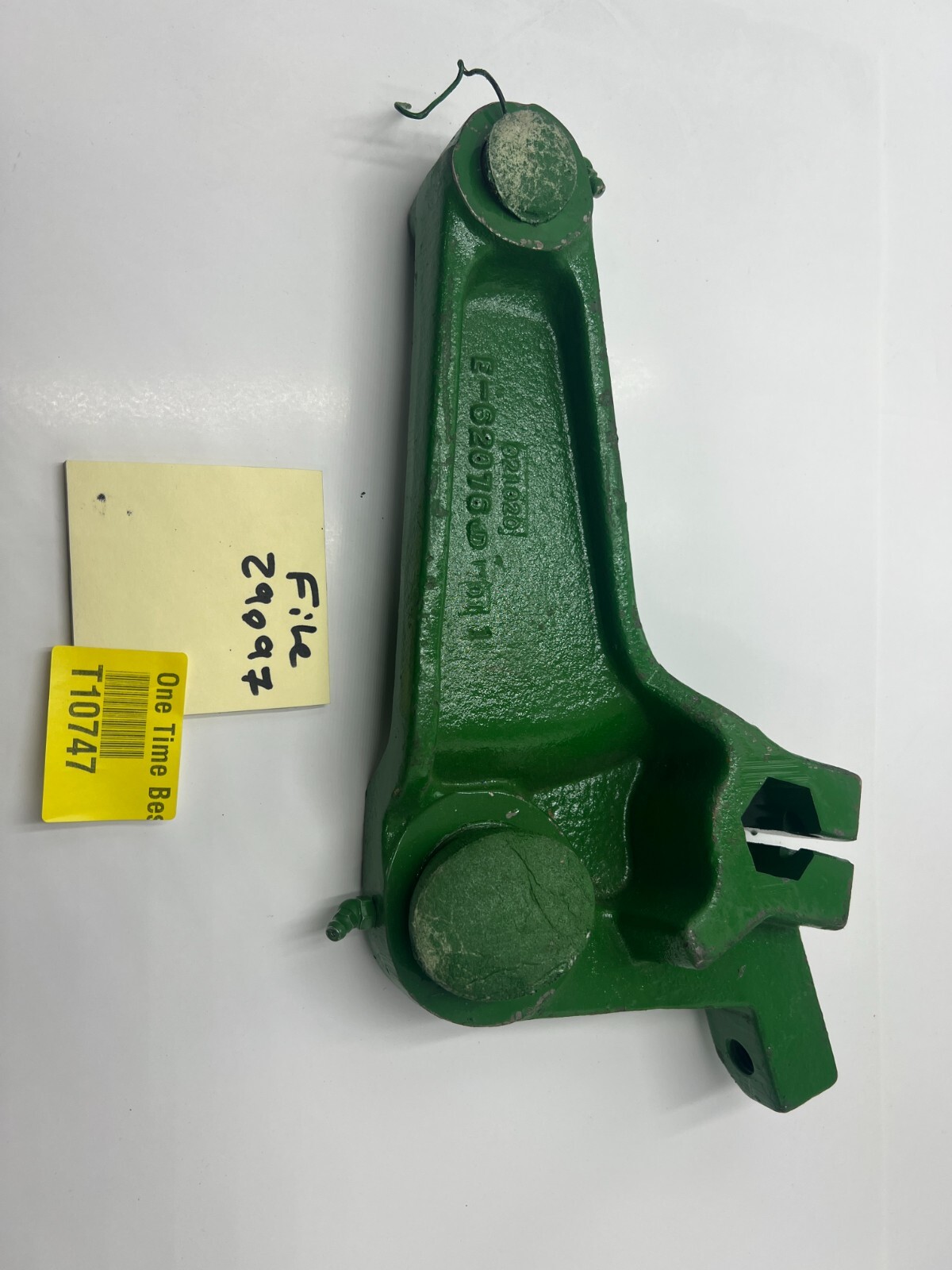 John Deere E-62076 Arm 021020 Powder Coated Finish Cast Iron Replacement