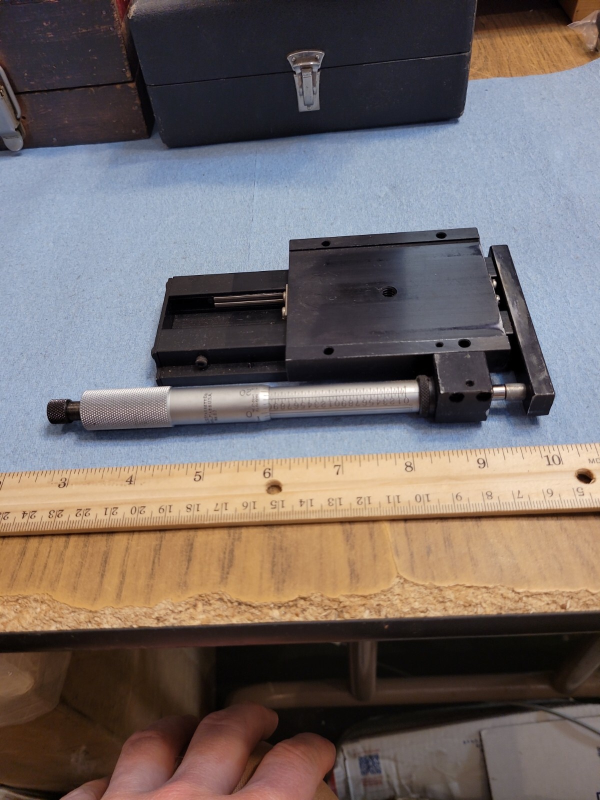 Ardel Kinamatic Starret Precision Micrometer Stage 2.000″ of RANGE