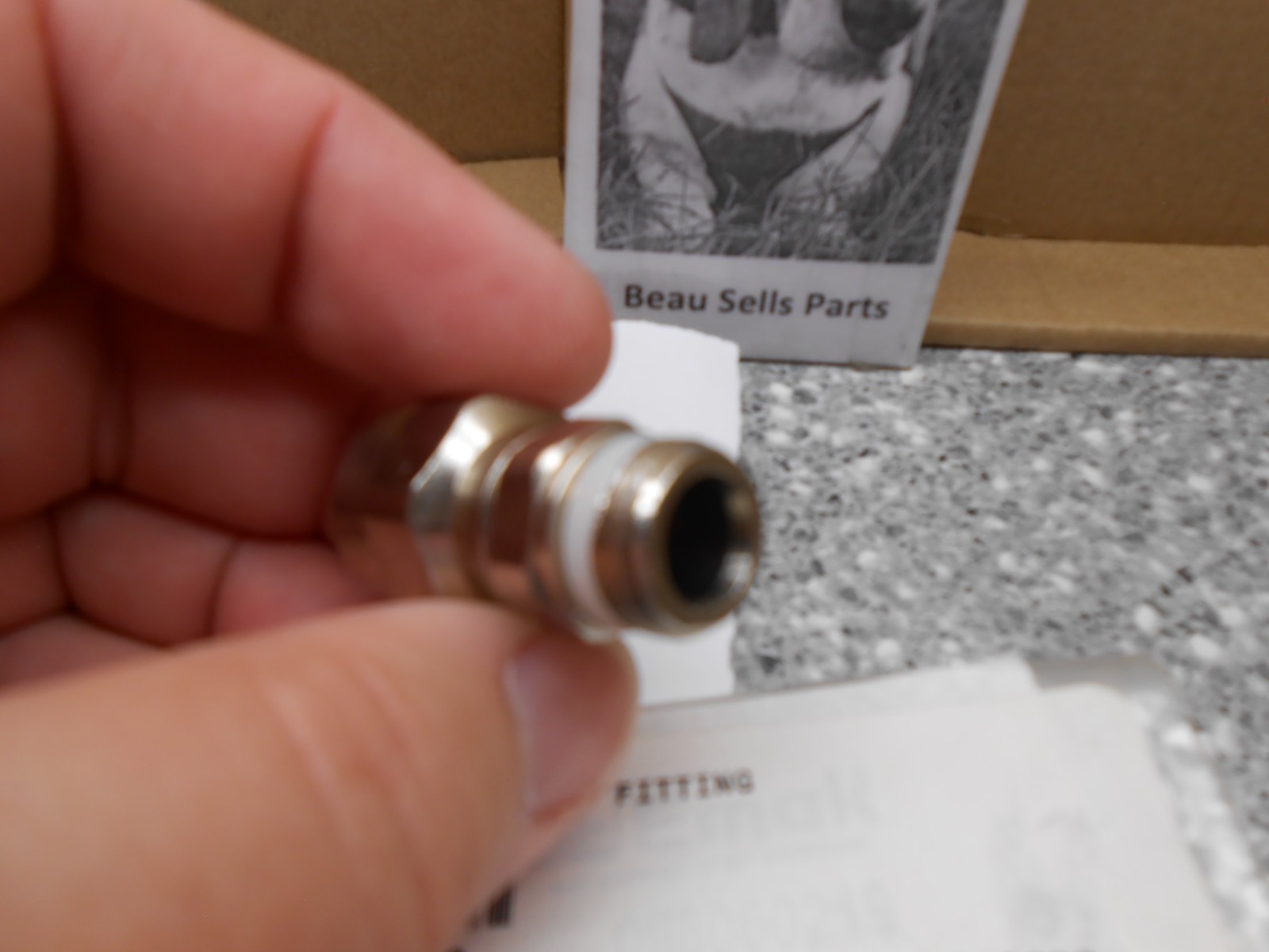ICS Concrete Saw 71466 Water Delivery System Fitting fits 633GC Series