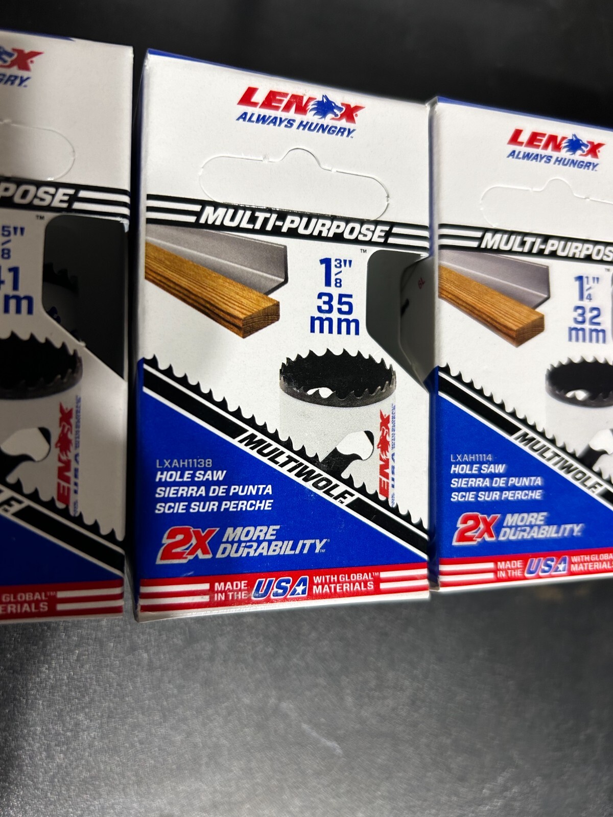 14 – LENOX SPEED SLOT BI METAL HOLESAWS DRILL BITS NEW. MADE IN USA
