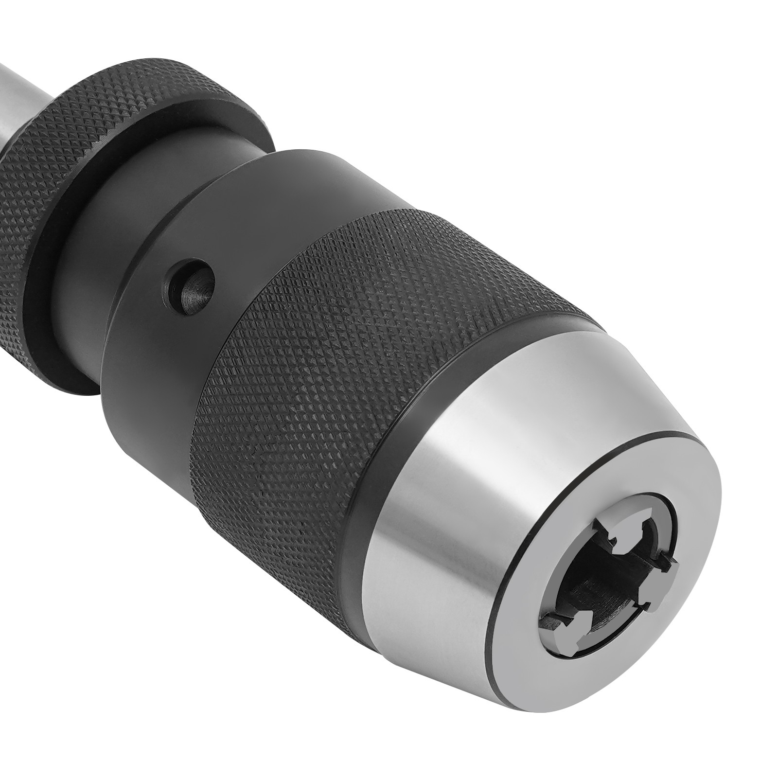 1/32 – 5/8 inches Self-tightening Drill Chuck Set with a Connecting Rod 0.004in