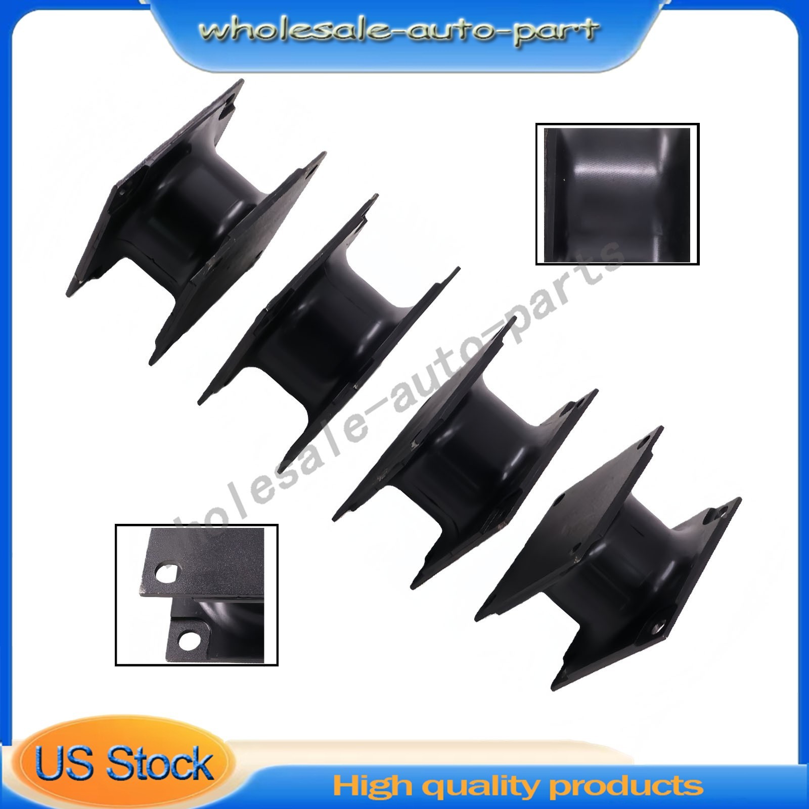 4X For Stanley Hydraulic HS6000 HS6019 HS6100 HS8000 HS11000 Rubber Shock Mount