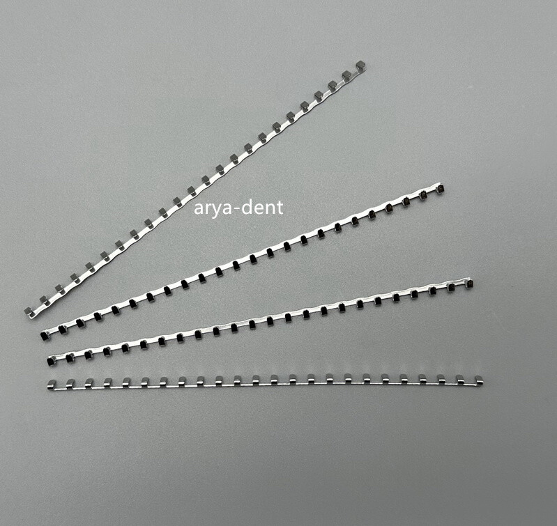 4Pcs/Pack Disposable Dental Ortho Arch Wires Splint Set Repairing Dentures Tool