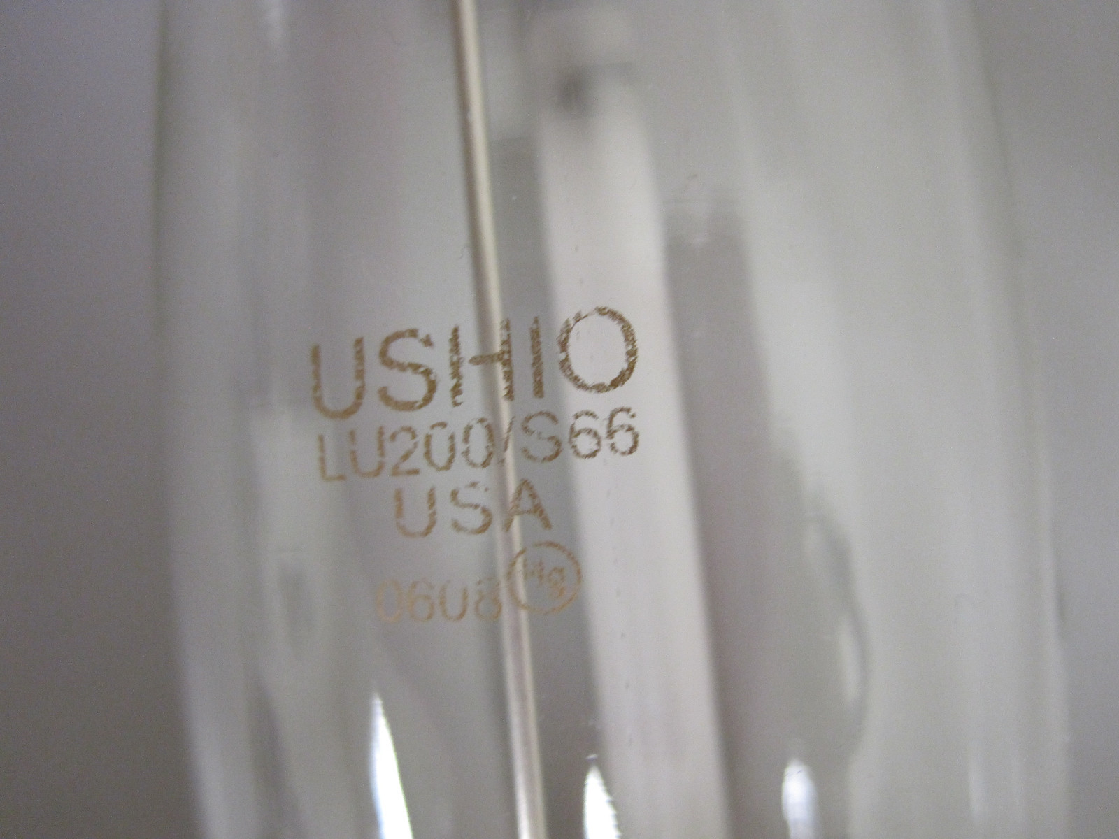 USHIO 200 WATT HIGH PRESSURE SODIUM LAMP, 2000K #: LU200