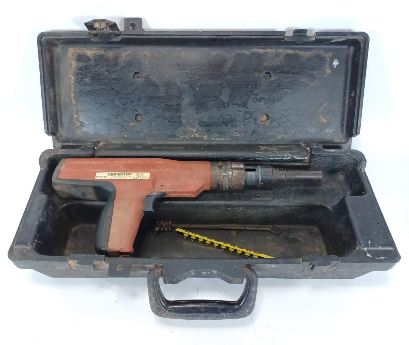 Remington Powder Actuated Tool, Model 496 With Case And Accessory