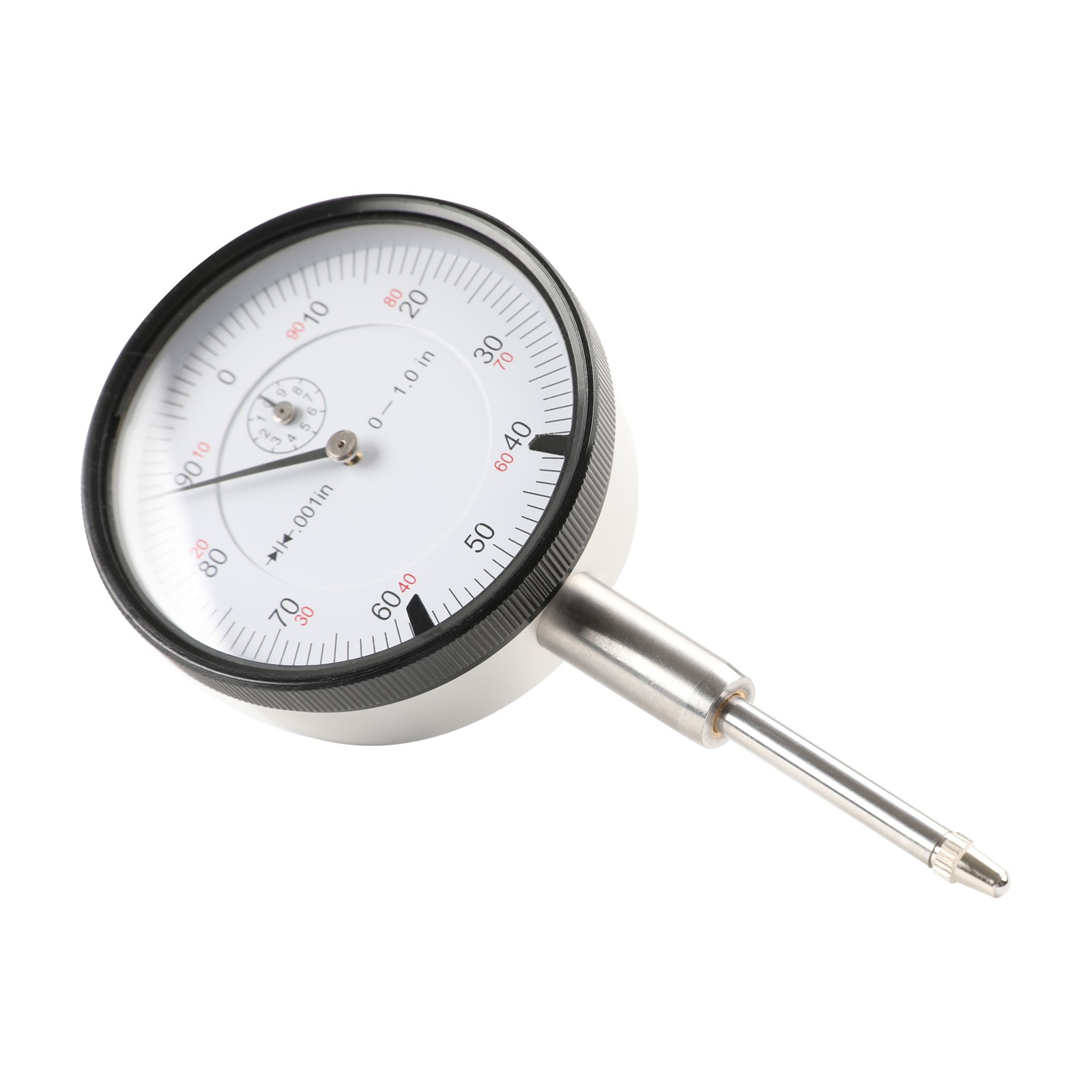 HFS(R) 1″ X 0.001″ Dial Indicator Lathe Tool High Precision 1/4″ Hole 1 Inch