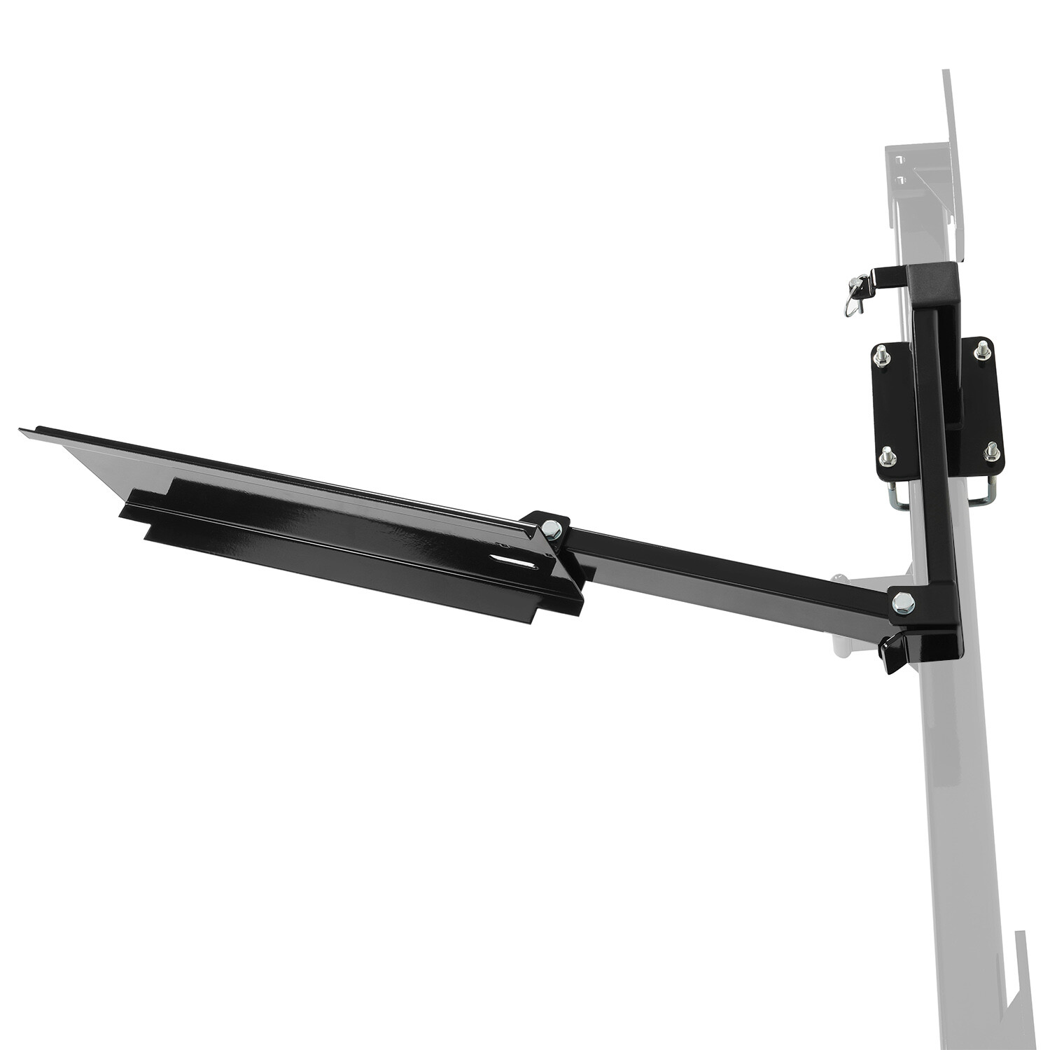 Quick Products Steel Bumper-Mounted Swing Arm Assembly For Grilling Tailgating