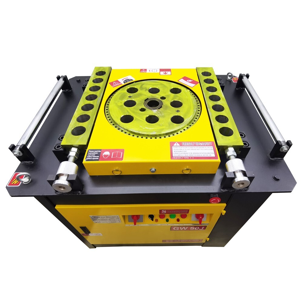 220V 4KW φ0.24 -φ2 50 Type Automatic Steel Bar Bending Machine Rebar Bender