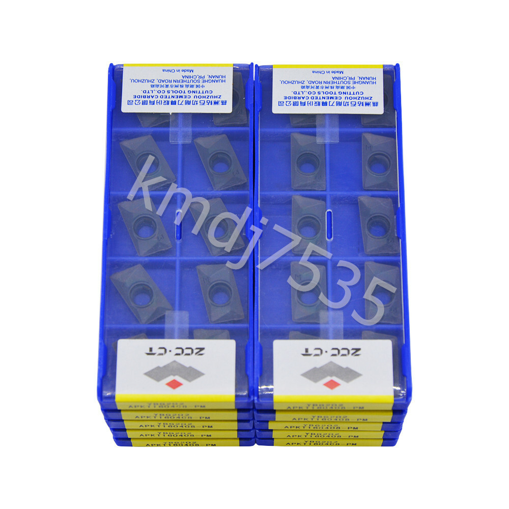 100pcs(10boxes) APKT 160408-PM YBG202 Milling Insert APKT1604 inserts CNC
