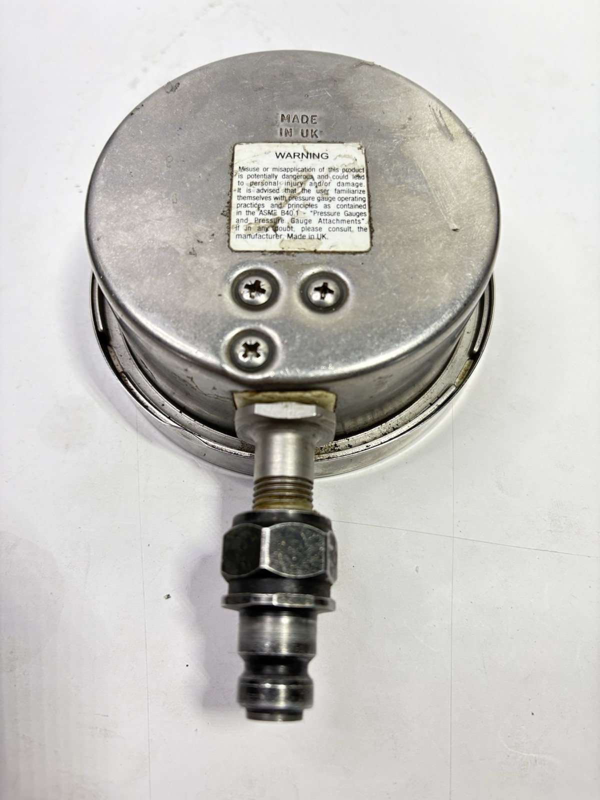 SPX Bolting Systems 2002278 Calibratable Hydraulic 4” Pressure Gauge 30,000 PSI