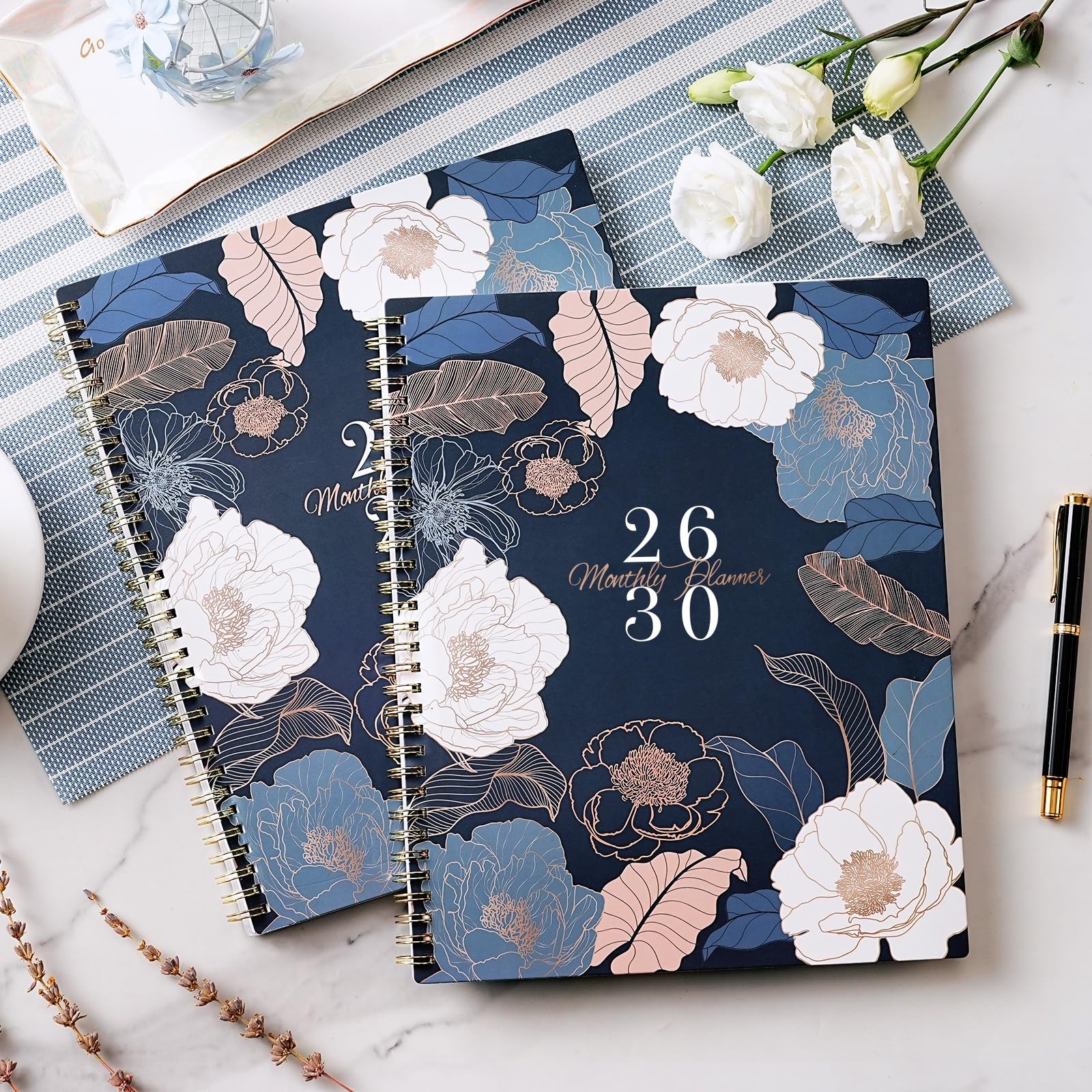 2026-2030 Monthly Planner/Calendar – 5 Year Planner, Jan. 2026 – Blue