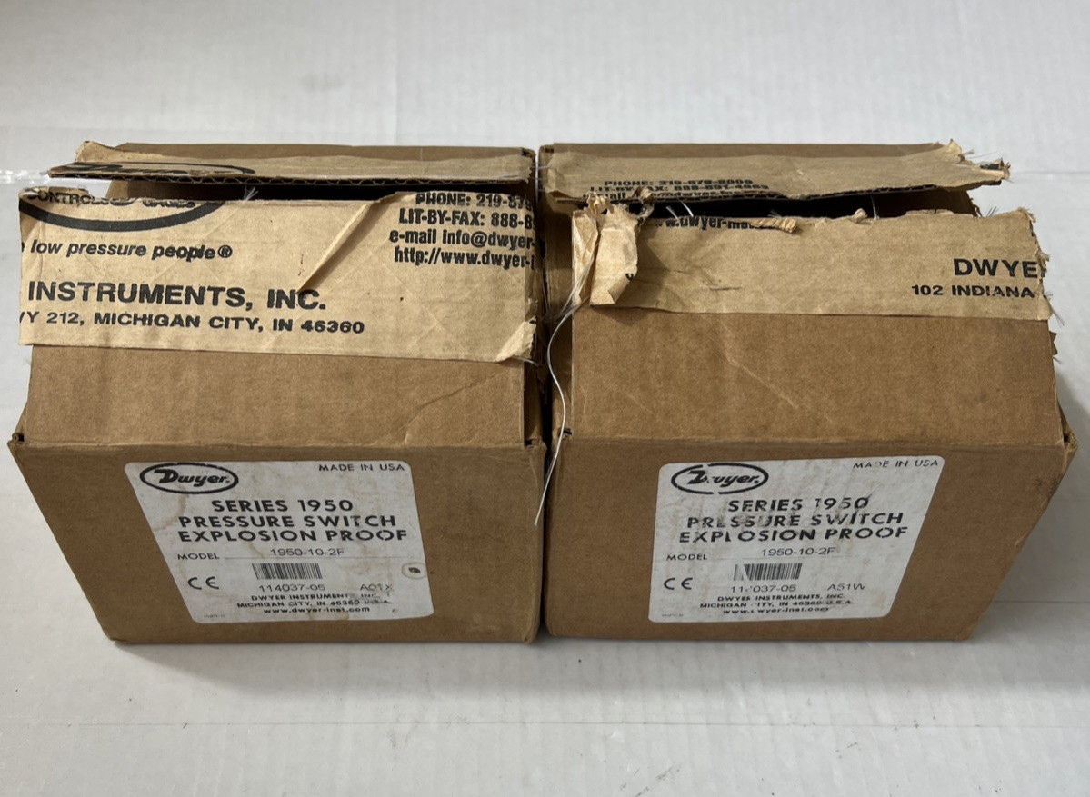 Dwyer 1950 10-2F Pressure Switch