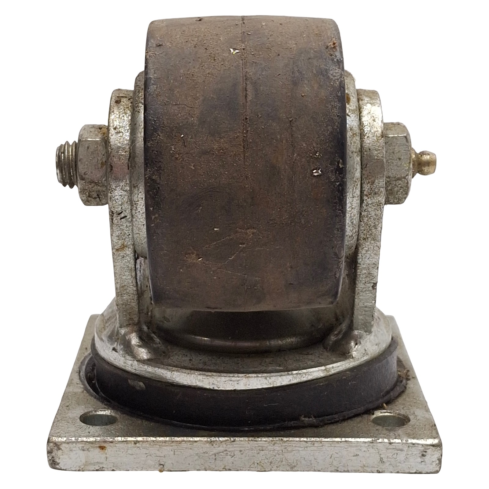 Darnell Heavy Duty Top Plate Swivel Caster ø3in x 1-7/8in Wheel, 4in x 4in Plate