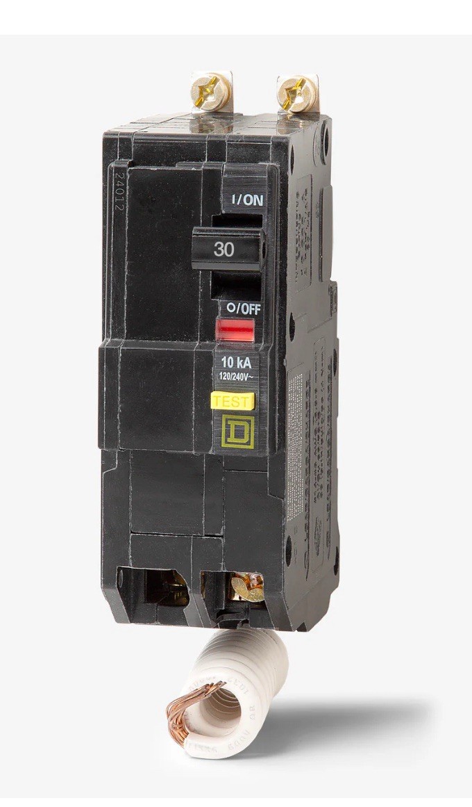 New no box / Square D 30 amp QOB230GFI Ground Fault Circuit Breaker 10ka