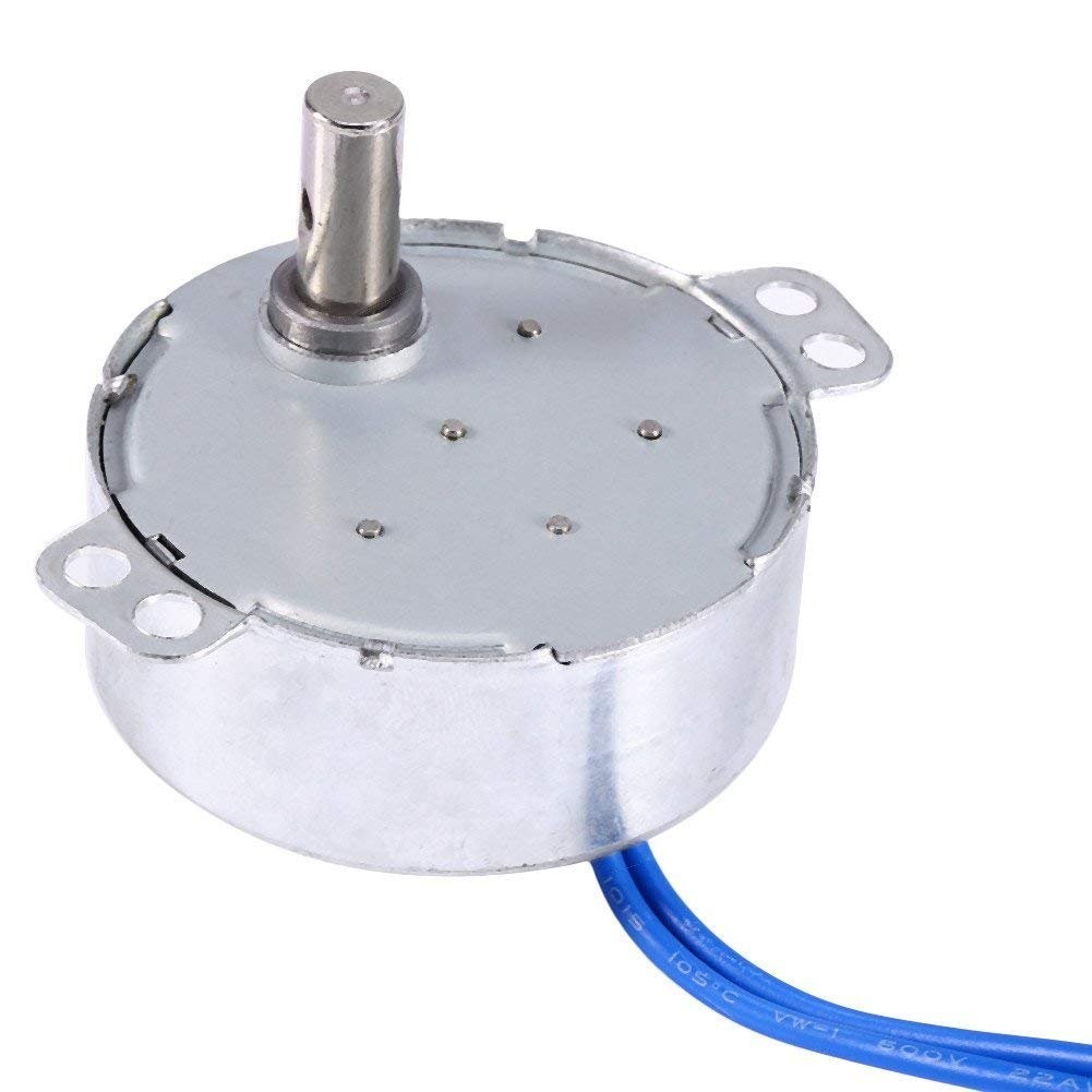 2PCS Synchronous Synchron Motor 50/60Hz AC 100~127V 4W 56RPM/MIN CCW/CW For Han