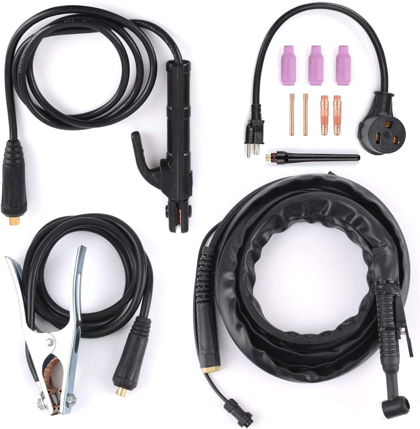 200A HF Start TIG Welder, DC TIG and Stick Welder, 110V/220V Dual Voltage Portab