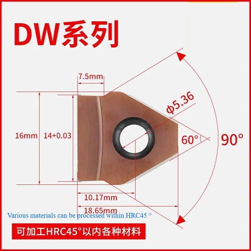 CNC Machining Center Broaching Tool Keyway Slotting Tool Holder DW/DA Series