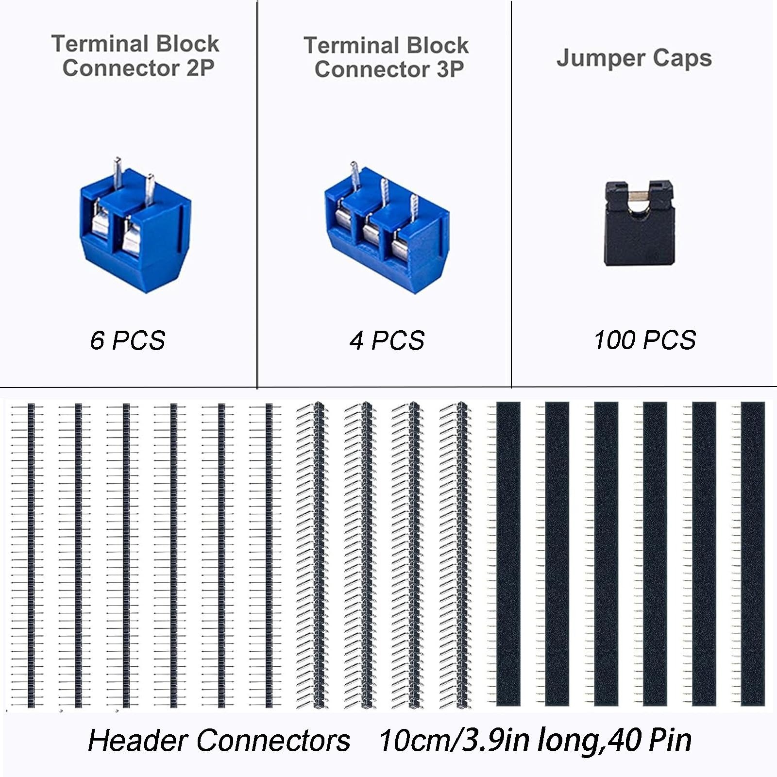 174-Piece PCB Circuit Board Prototype Kit for Arduino, Double-Sided Boards