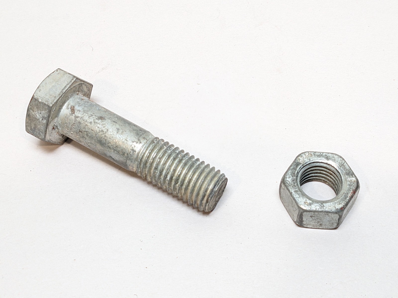 34) 3/4″-10 x 3″ Grade A325 Structural Hex Bolt Galvanized w/ Nuts (Ungraded)
