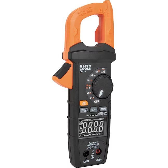 Klein Tools CL810 600A AC/DC True RMS Auto-Ranging Clamp Meter w/ Worklight-New@