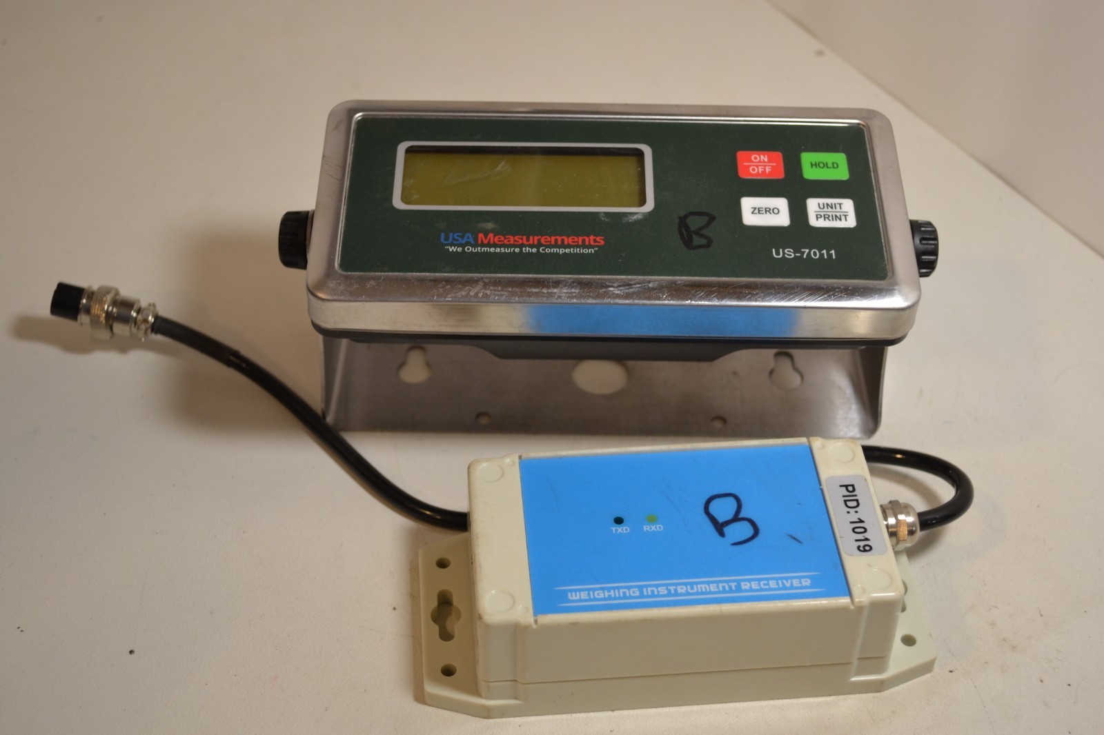 USA Measurements US-7011 & Weighing Instrument Receiver