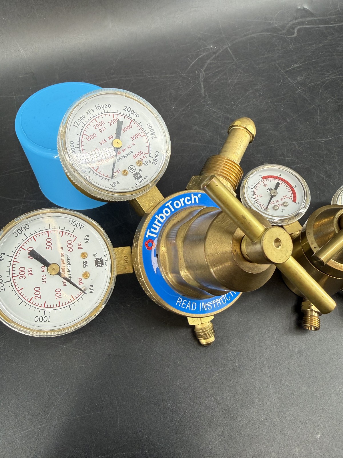 Turbo Torch TPR250 500 580 Inert Gas Purge Pressure Regulator 250 Series