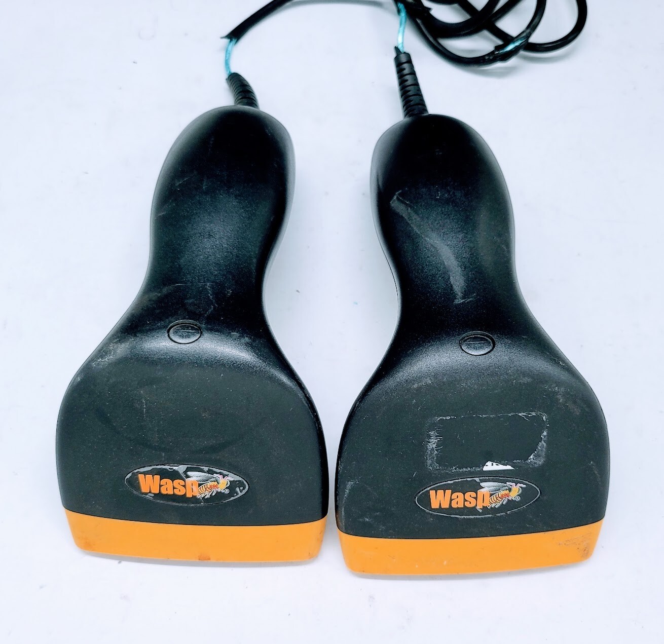 Lot of 2 Wasp WCS3900 Barcode CCD Scanner / Handheld / USB / PS2 Cable V