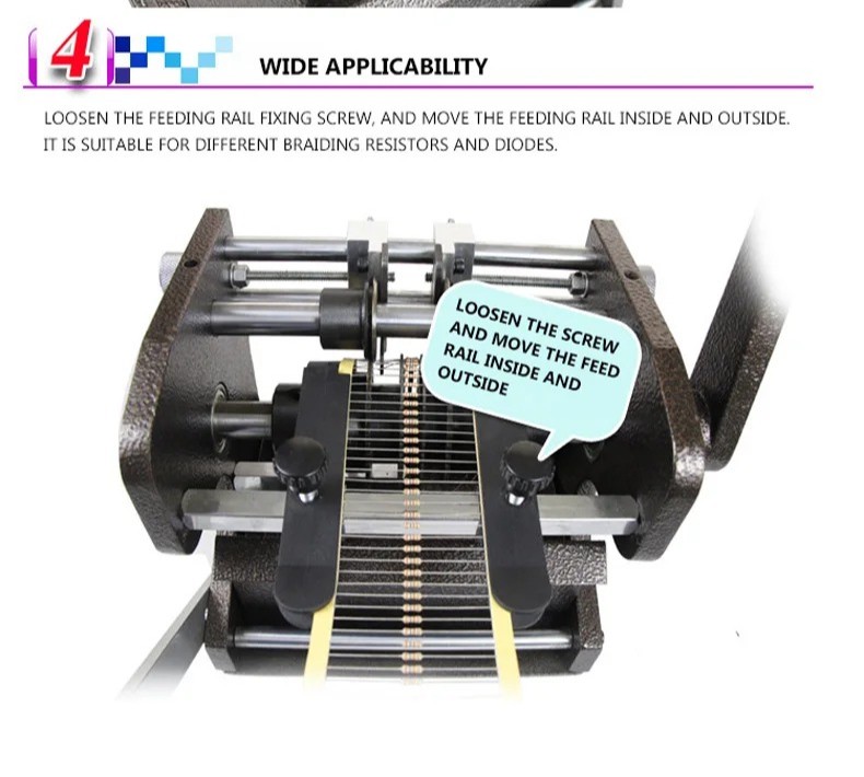 U-Shaped Resistor Axial Lead Bending Forming Machine U-Shaped Forming Machine