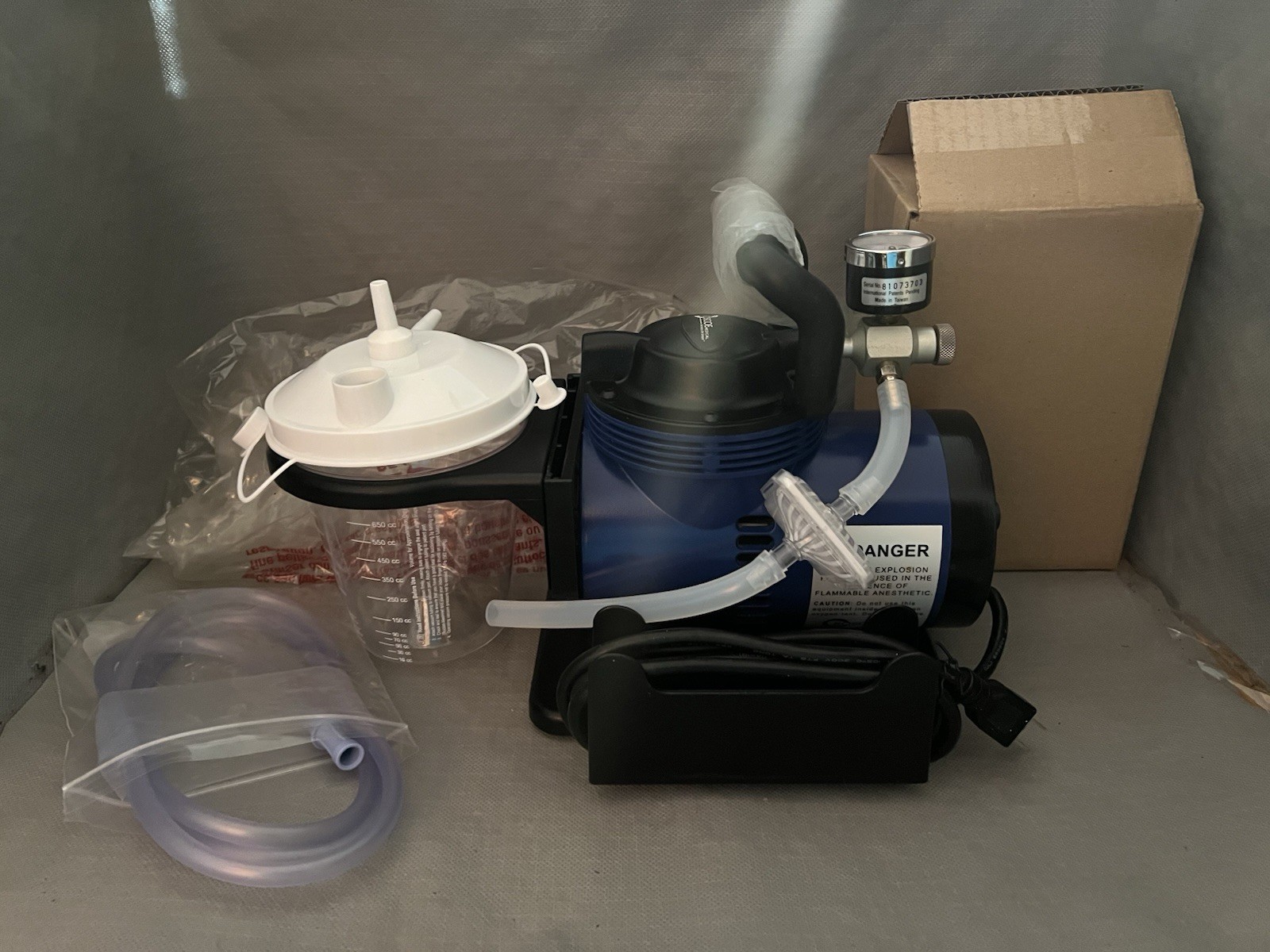 Roscoe-Drive Medical Heavy Duty Suction Vacuum Machine Pump Dental Veterinary