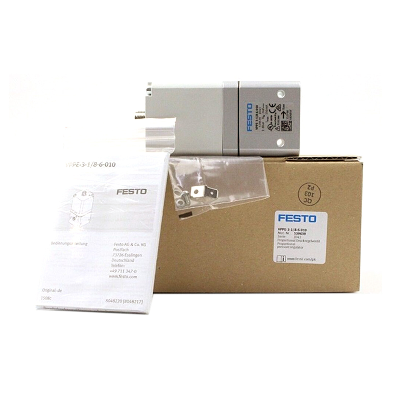 1PC FESTO VPPE-3-1/8-6-010 539639 Solenoid valve VPPE3186010 New Expedited Ship
