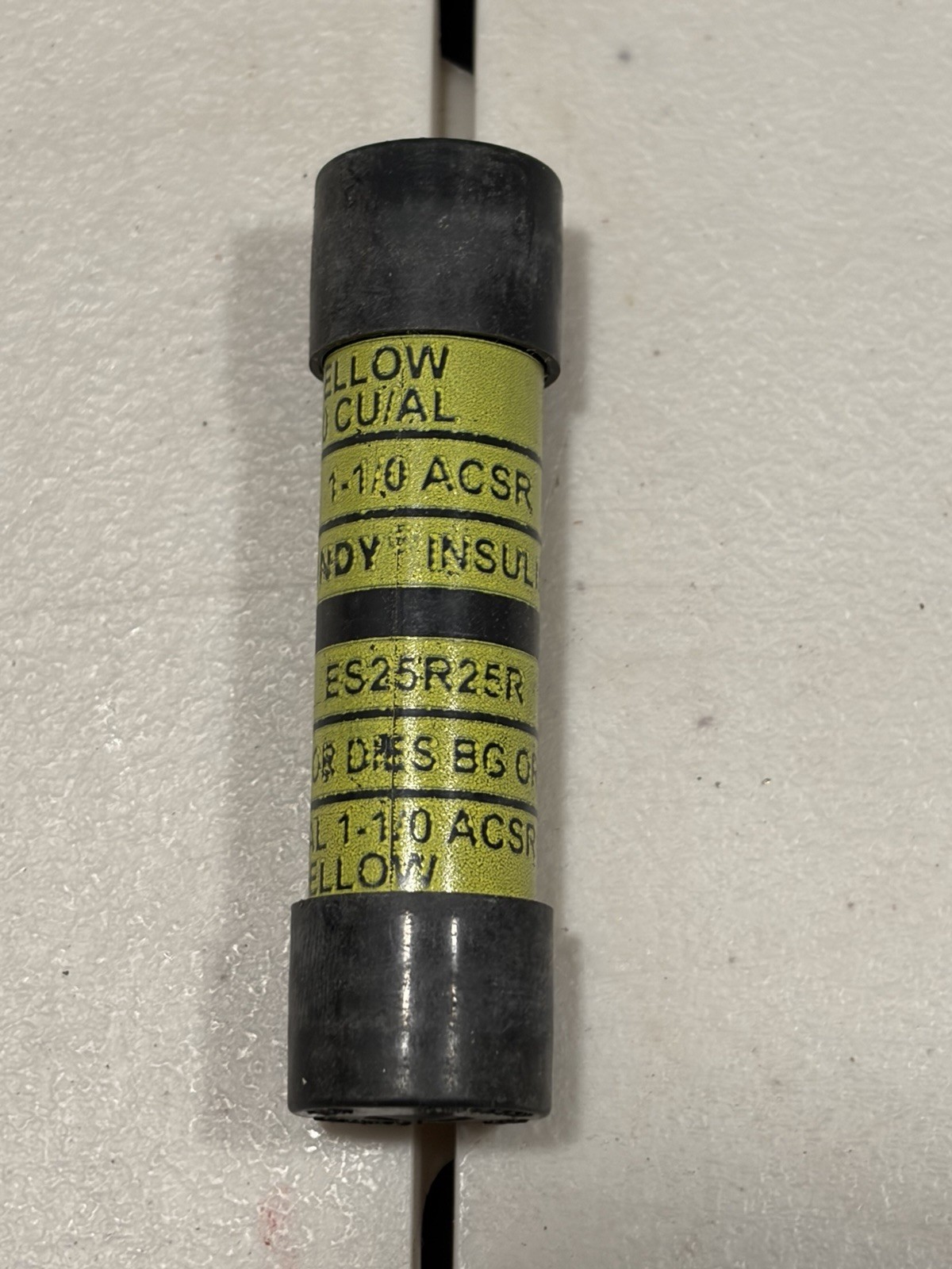 (5pcs) Burndy ES25R25R1/0-1 AWG INSULINK Service Entrance Sleeve CU/AL Yellow