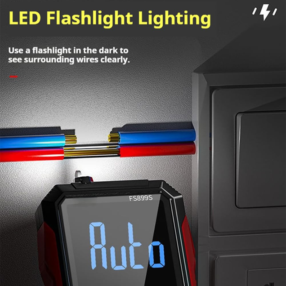 USB Rechargeable Digital Multimeter, 2026 Upgraded Fs899L Multimeter, Automatic