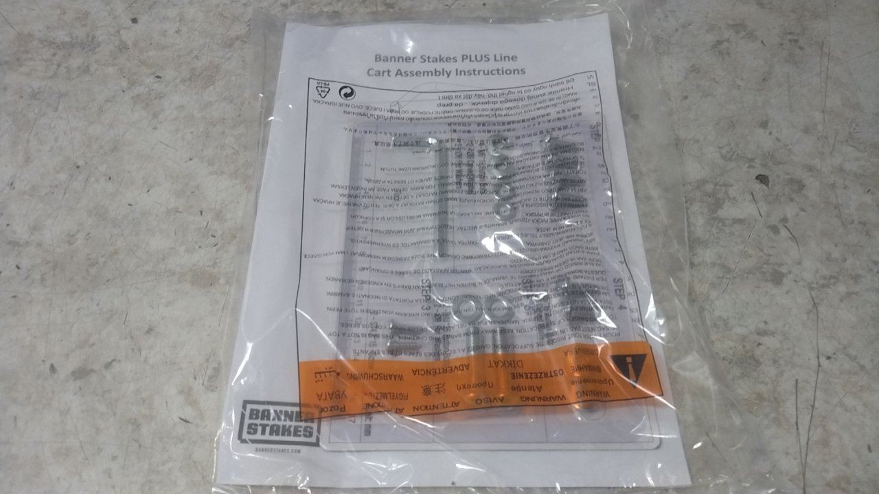 Banner Stakes PL4079 15 Ft Belt L Do Not Enter Belt Barrier System