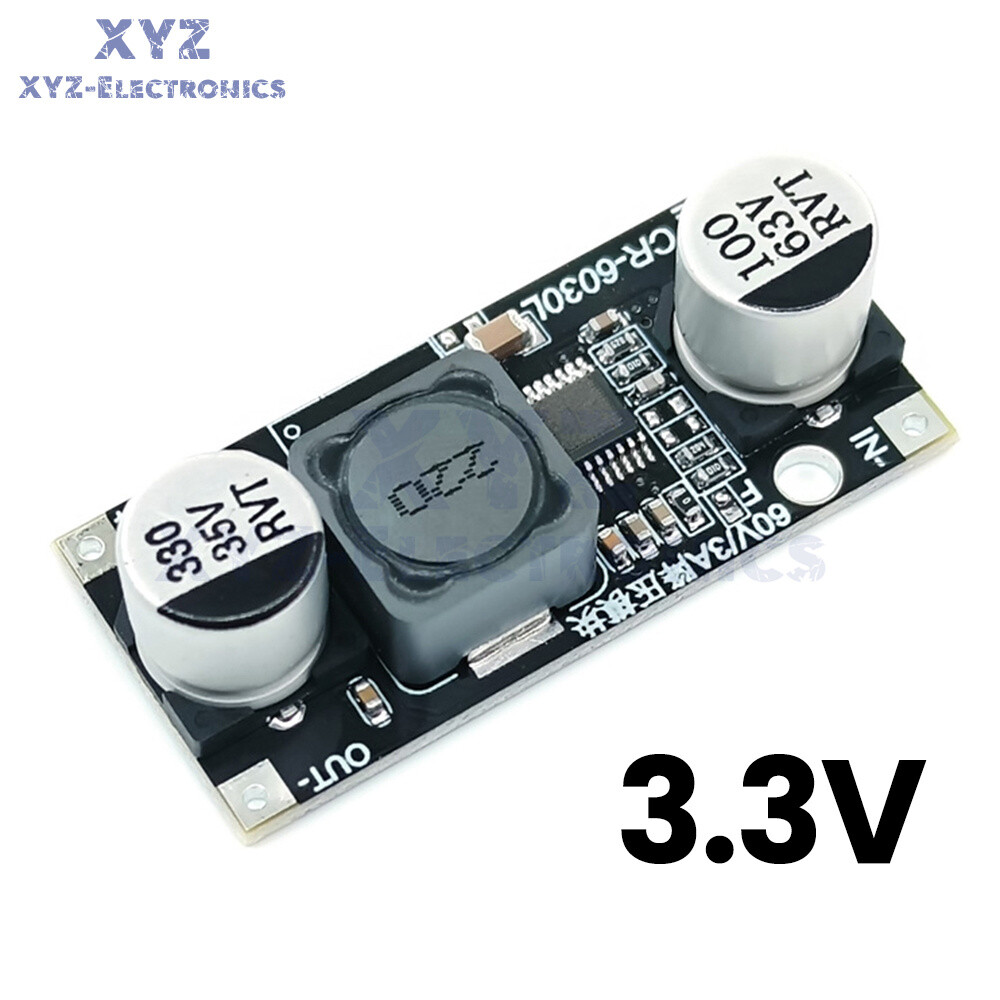 DC4.2-60V to DC 2-34V Step Down (Buck) Voltage Regulator Power Adapter Converter